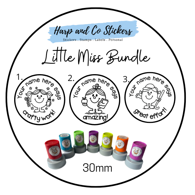 Little Miss Stamp Bundle