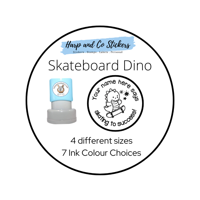 Skateboard Dino