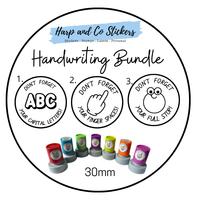Handwriting Stamp Bundle