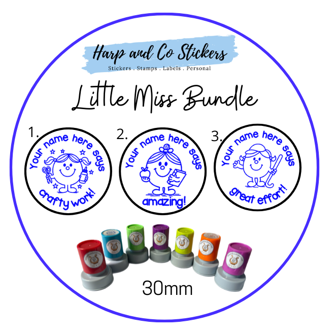 Little Miss Stamp Bundle