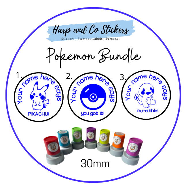 Poke Friends Stamp Bundle