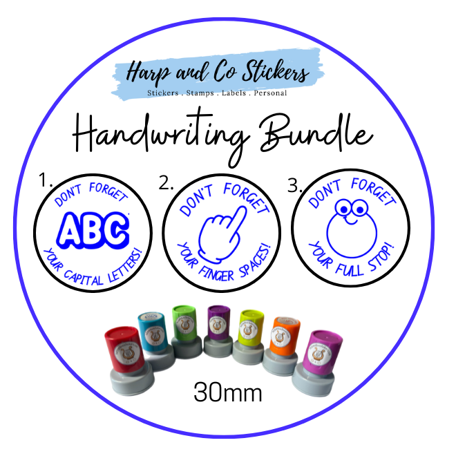 Handwriting Stamp Bundle