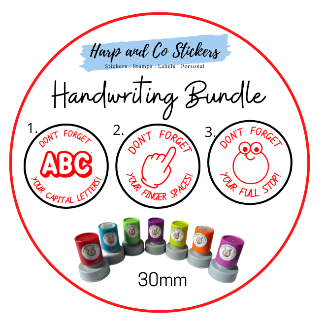 Handwriting Stamp Bundle