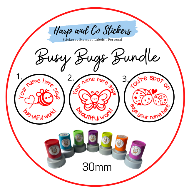 Busy Bug Stamp Bundle