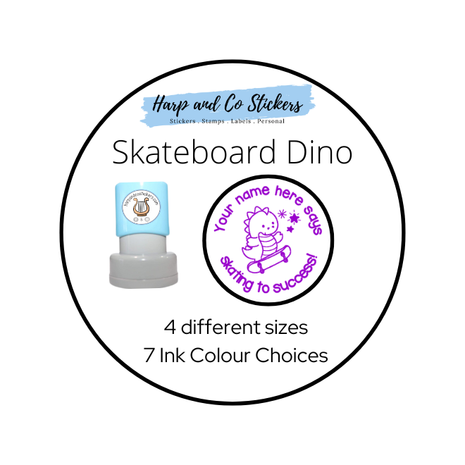 Skateboard Dino