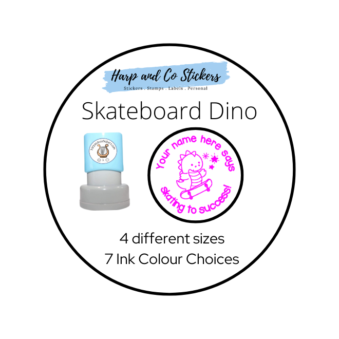 Skateboard Dino