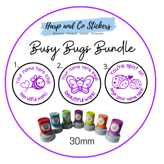 Busy Bug Stamp Bundle