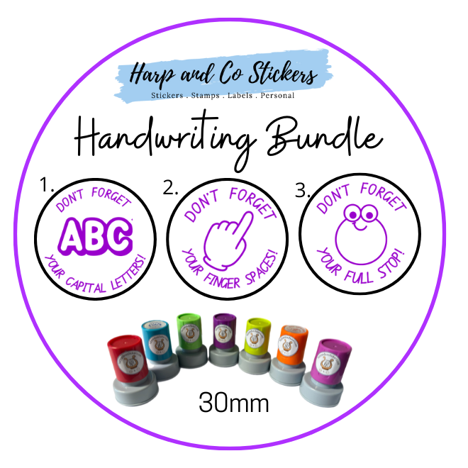 Handwriting Stamp Bundle