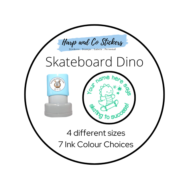 Skateboard Dino