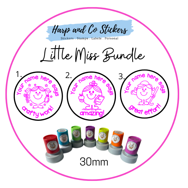 Little Miss Stamp Bundle