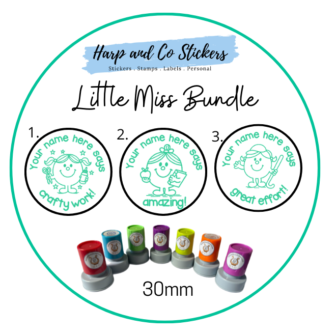 Little Miss Stamp Bundle
