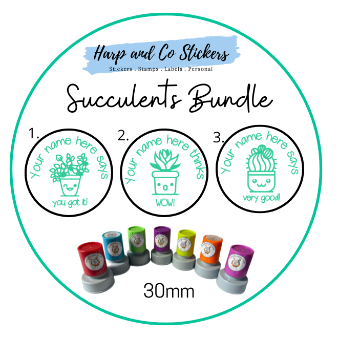 Succulents Stamp Bundle