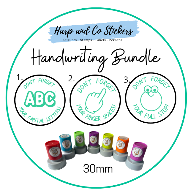 Handwriting Stamp Bundle
