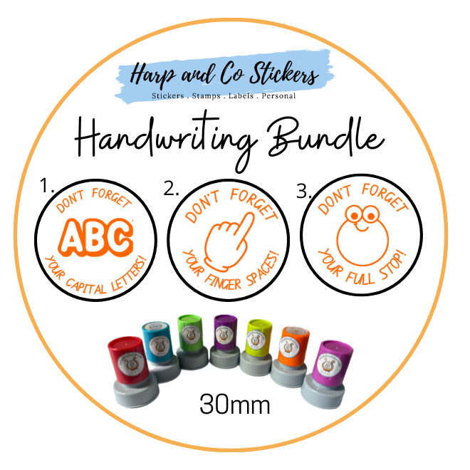 Handwriting Stamp Bundle