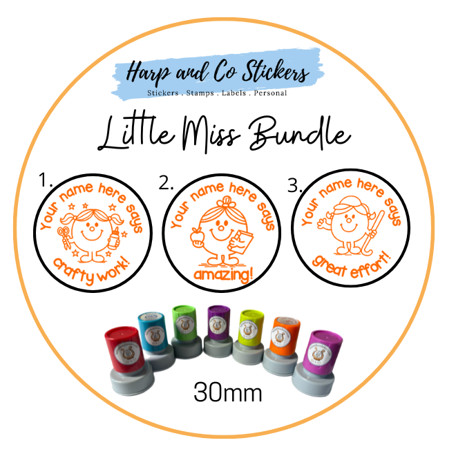 Little Miss Stamp Bundle