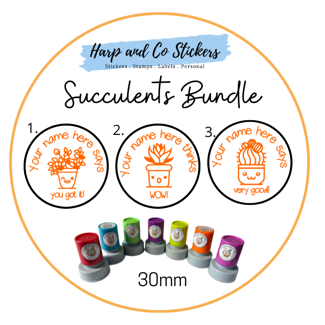 Succulents Stamp Bundle