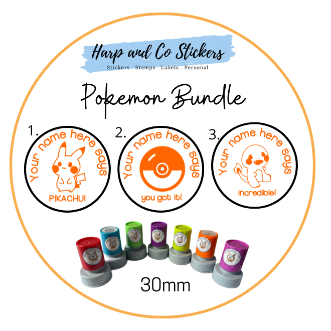 Poke Friends Stamp Bundle