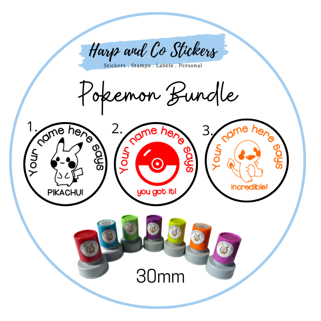 Poke Friends Stamp Bundle