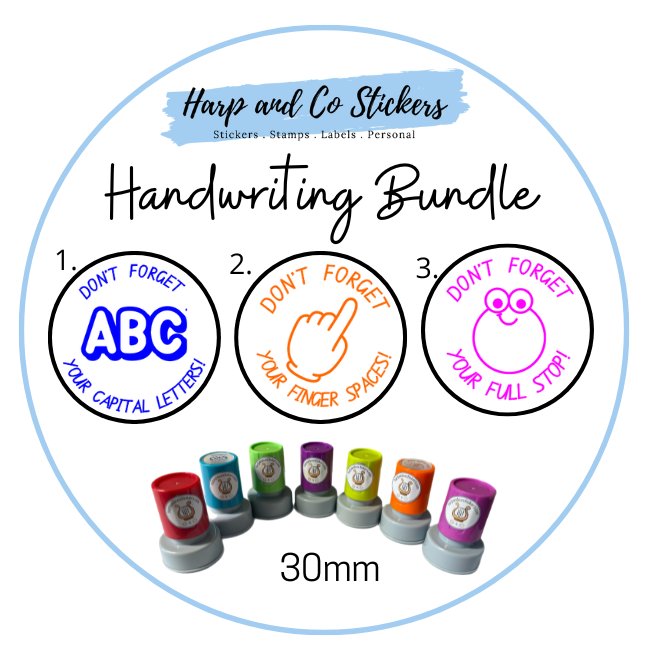 Handwriting Stamp Bundle