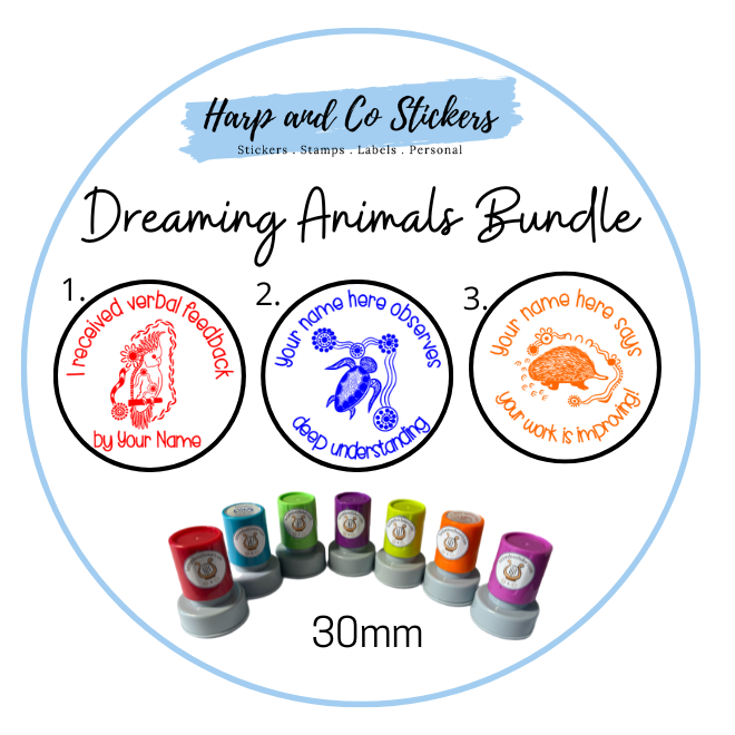 Dreaming Animals Stamp Bundle