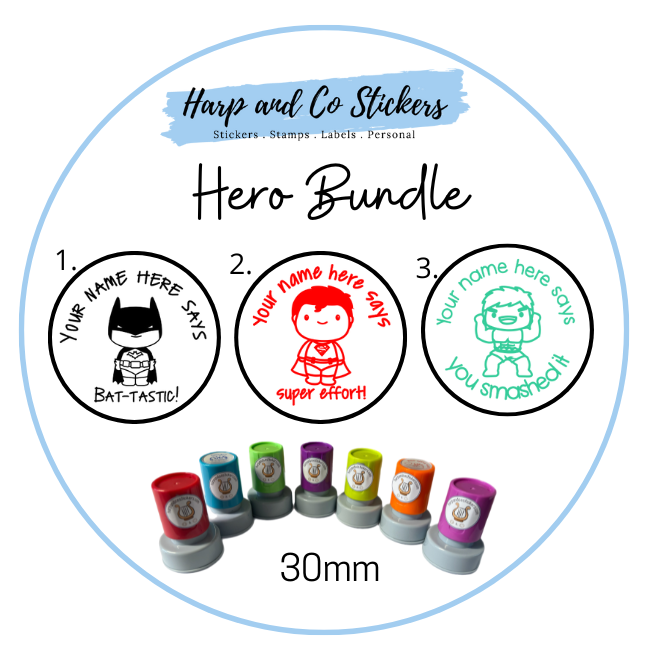 Hero Stamp Bundle