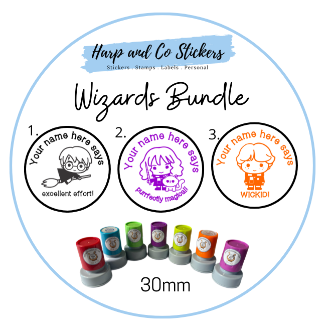 Wizard Stamp Bundle