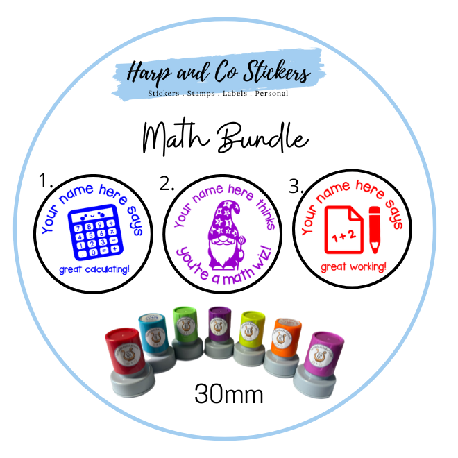 Math Stamp Bundle