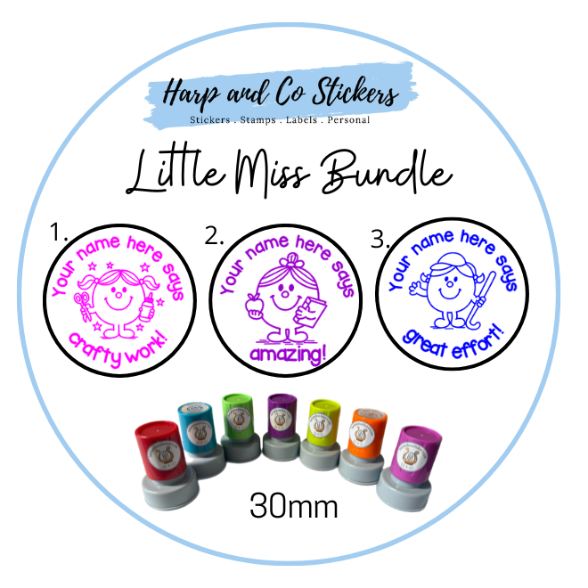 Little Miss Stamp Bundle