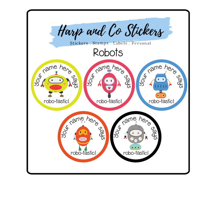 Robot Stickers