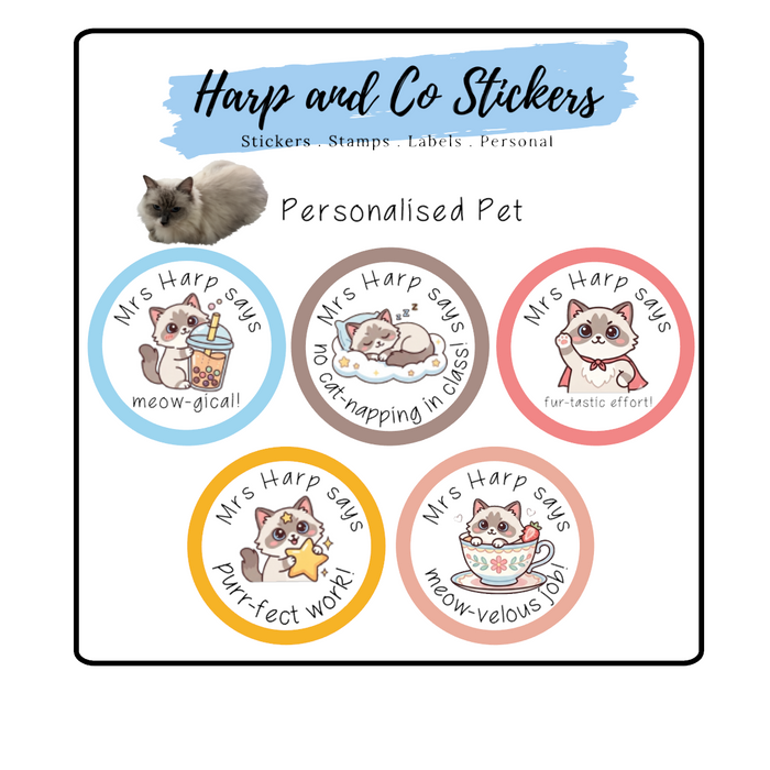 Personalised Pet Stickers