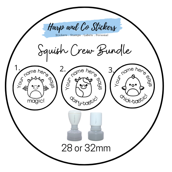 Squish Crew Stamp Bundle