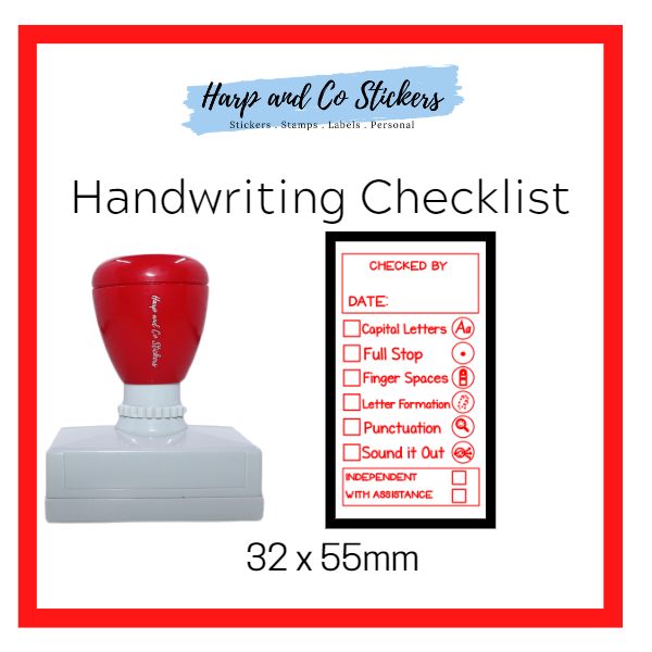 Handwriting Checklist