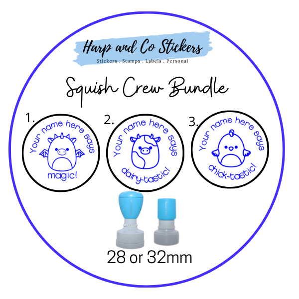 Squish Crew Stamp Bundle