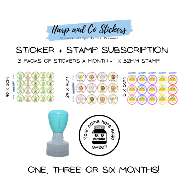Merit Sticker and Stamp Subscription Pack