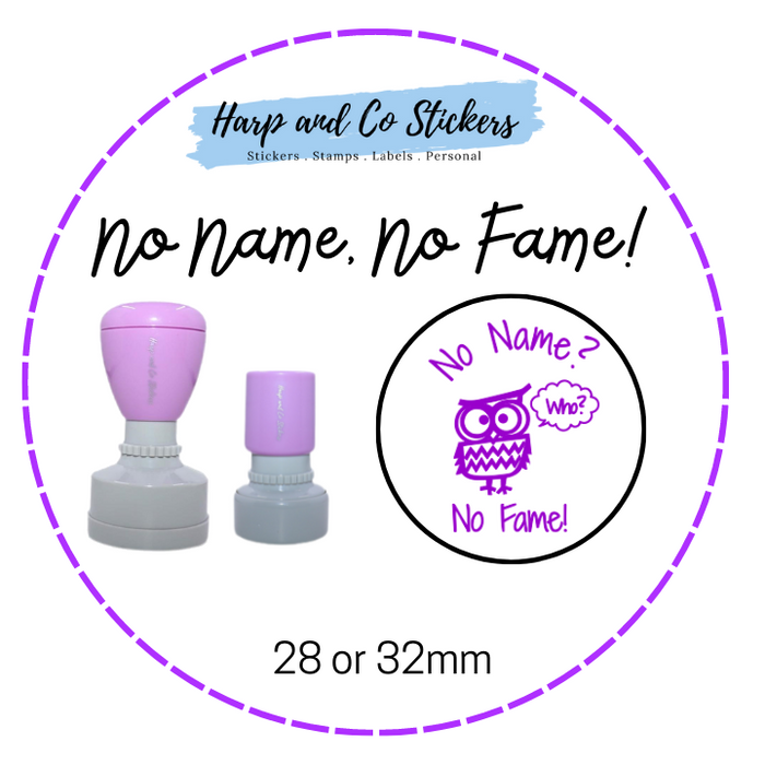 No Name, No Fame