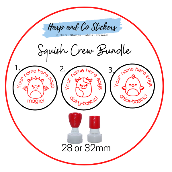 Squish Crew Stamp Bundle