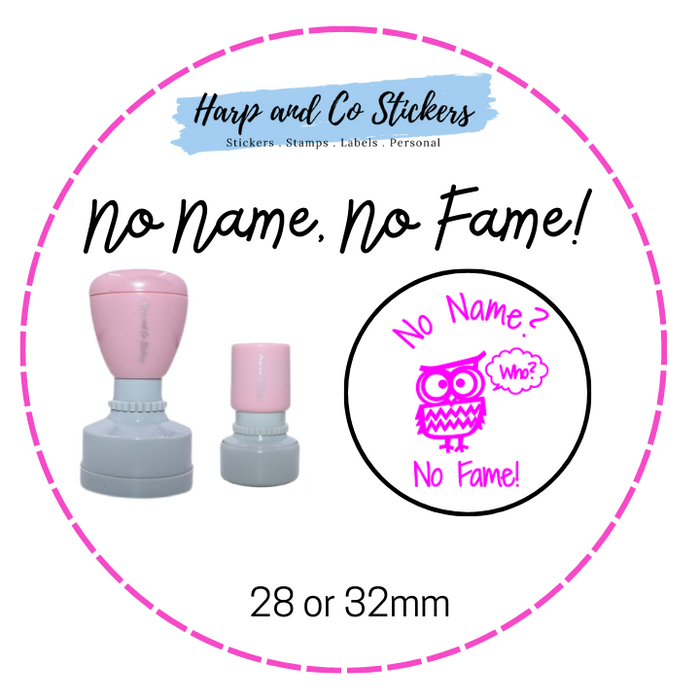 No Name, No Fame