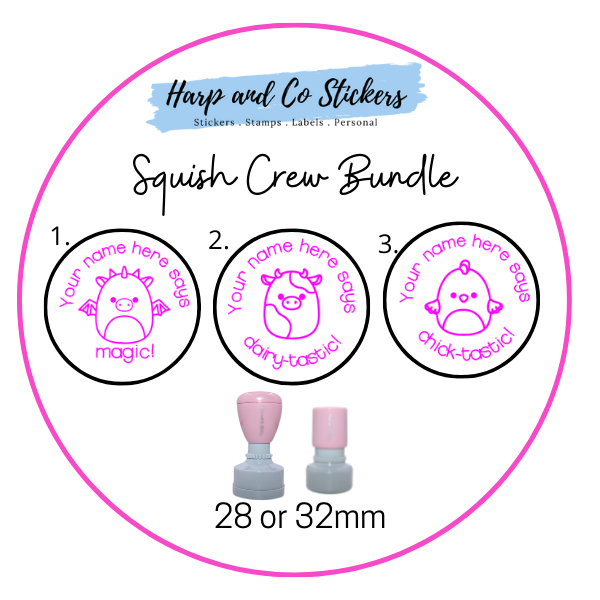 Squish Crew Stamp Bundle