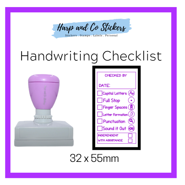 Handwriting Checklist