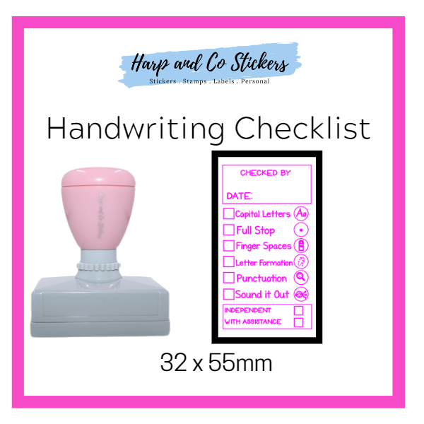 Handwriting Checklist