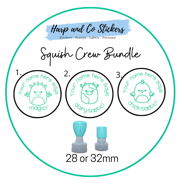 Squish Crew Stamp Bundle