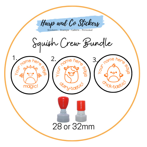 Squish Crew Stamp Bundle