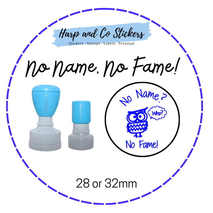 No Name, No Fame