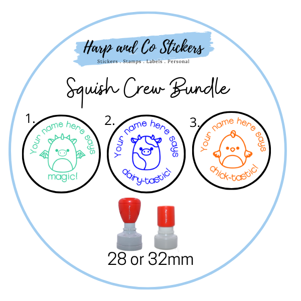 Squish Crew Stamp Bundle