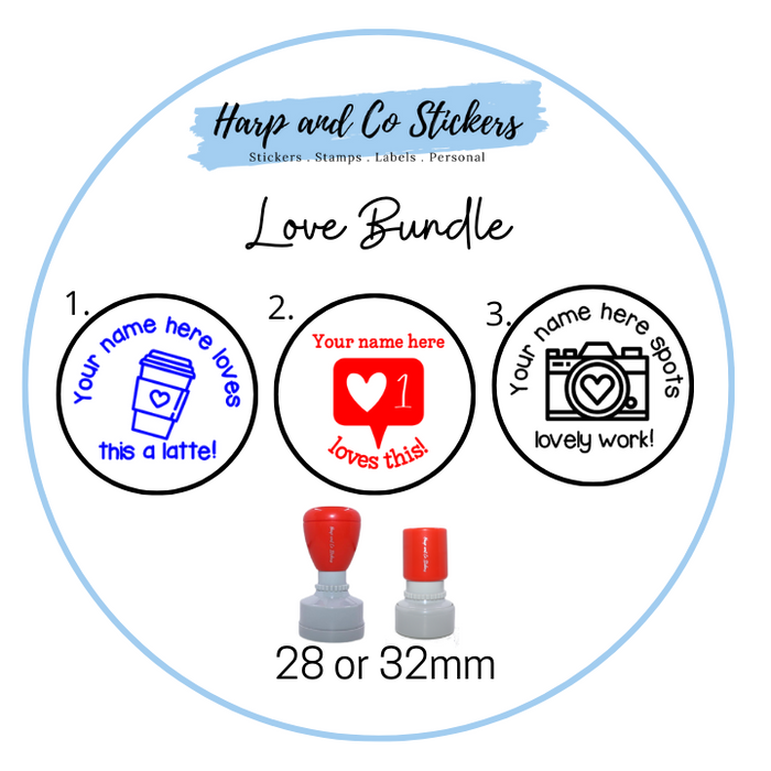 Love  Stamp Bundle