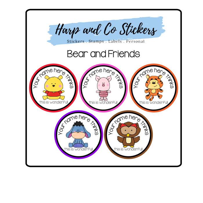 Bear and Friends